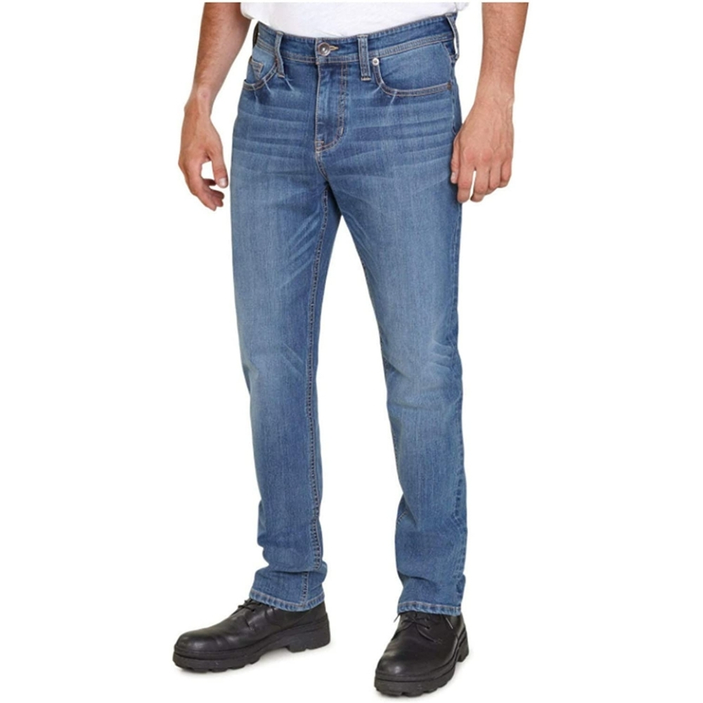 NWT Seven7 Slim Straight Jeans 34 x 34 Talmas Med
